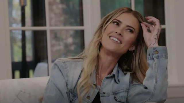 Hooey Clas­sic Den­im Jack­et worn by Christina El Moussa  as seen in Christina in the Country (S01E02)