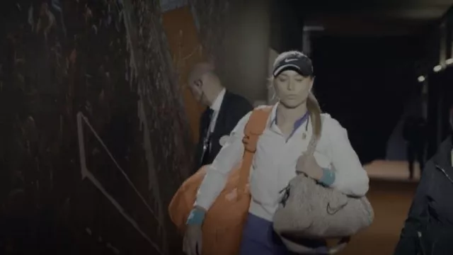 Nike Court Dri-Fit Heritage Tennis Jacket worn by Paula Badosa as seen in Break Point (S01E04)
