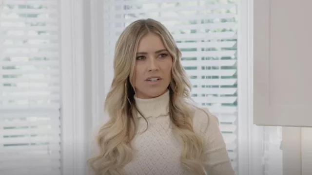 LoveShackFancy Oliver Bodysuit worn by Christina El Moussa as seen in Christina in the Country (S01E02)