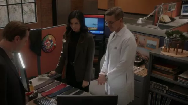 Theory Wool Gabe Blazer worn by Jessica Knight (Katrina Law) as seen in NCIS (S20E12)