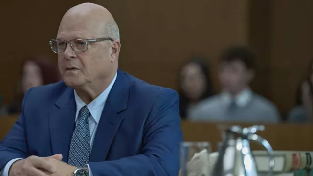 Transparent Eyeglasses worn by Scott Corbett (Michael Chiklis) as seen in Accused TV show (S01E01)