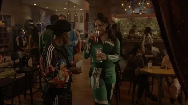 Adidas Cathari Deconstructed Track Jacket worn by Skye(Madison Shamoun) as seen in All American (S05E08)