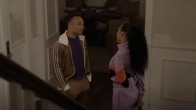 Adidas Adicolor Heritage Now Striped Track Pants worn by Noah (Tyler Parks) as seen in All American (S05E08)