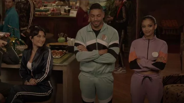 Another Influence Retro Matchday Tracksuit worn by Olivia Baker (Samantha Logan) as seen in All American (S05E08)