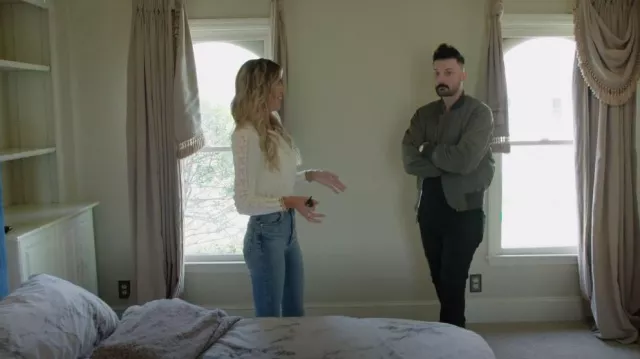 Hudson Jeans Centerfold High Rise Super Skinny Ankle Jean worn by Christina El Moussa as seen in Christina in the Country (S01E03)