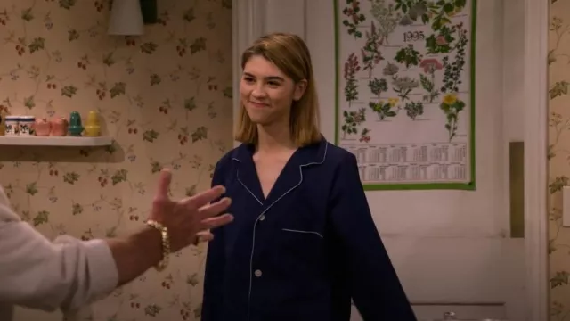 Eberjey Gisele PJ Set worn by Leia Forman (Callie Haverda) as seen in That '90s Show (S01E06)