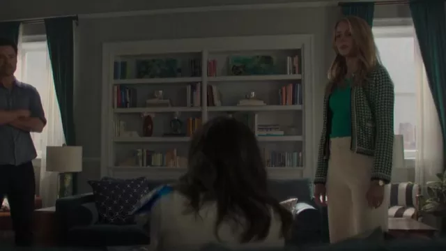Maje Manelanne Cardi­gan worn by Tory Ayres (Amy Acker) as seen in The Watchful Eye (S01E01)