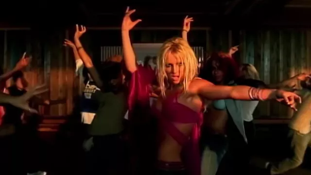 The pink bra worn by Britney Spears in her music video I'm A Slave 4 U