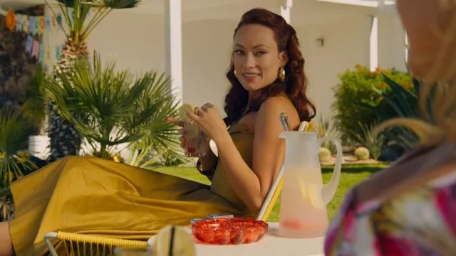 Orange Ashtray used by Bunny (Olivia Wilde) in Don't Worry Darling