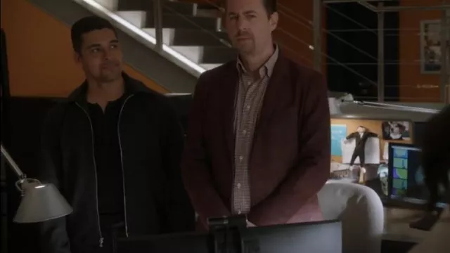 AllSaints Bodega Long Sleeve Henley worn by Nick Torres (Wilmer Valderrama) as seen in NCIS (S20E13)
