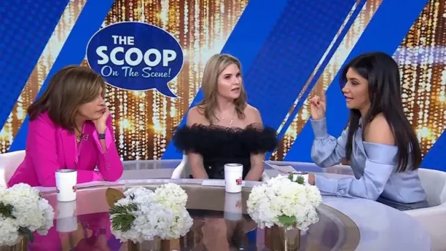Simkhai Alice Top porté par Joelle Garguilo comme vu dans Aujourd’hui avec Hoda & Jenna le 8 février 2023