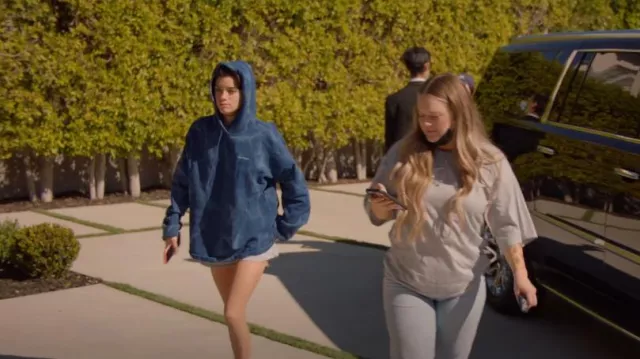 Acne Studios Spray Paint Hood­ie worn by Dixie D'Amelio as seen in The D'Amelio Show (S02E04)
