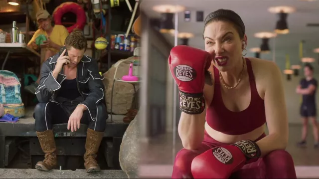 Cleto Reyes Boxing Gloves used by Margot Cohen (Whitney Cummings) as seen in At Midnight