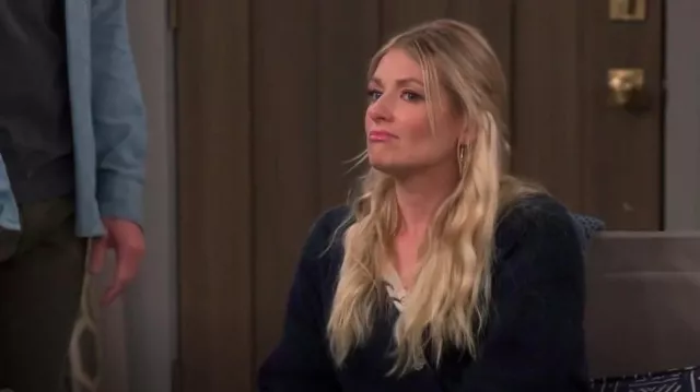 Rails Runi Cardigan worn by Gemma Johnson (Beth Behrs) as seen in The Neighborhood (S05E13)