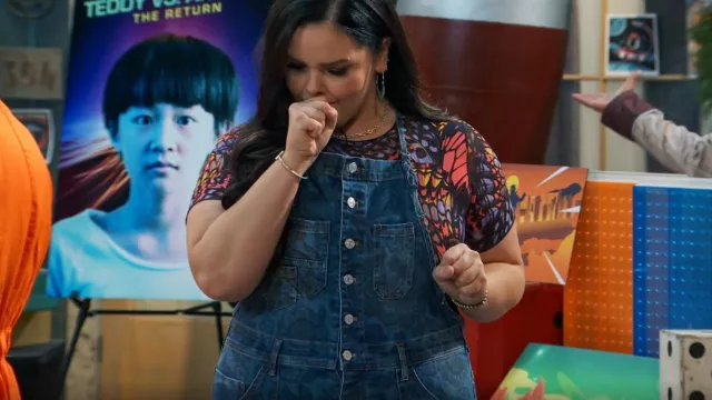 Pilcro The Painters Denim Overalls worn by Lou Hockhauser (Miranda May) as seen in BUNK'D (S06E15)