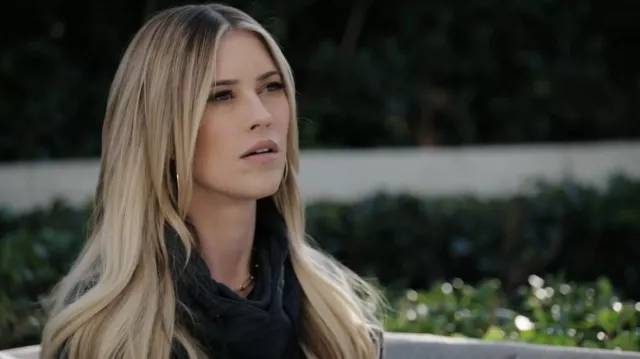 Aviator Nation Ninja Hoodie worn by Christina El Moussa as seen in Christina in the Country (S01E05)