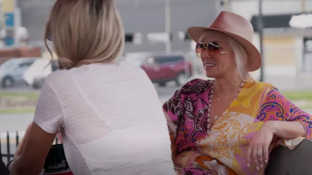 Chloe CE145SL Sunglasses worn by Margaret Josephs as seen in The Real Housewives of New Jersey (S12E13)
