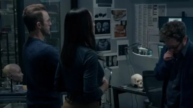 Alex Mill Donegal Crew Neck Sweater worn by Jason Grant (Scott Caan) as seen in Alert: Missing Persons Unit (S01E08)