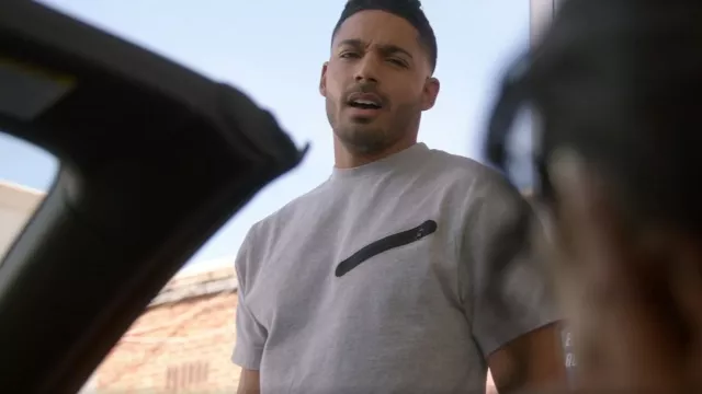Nike Zipper Tee worn by Jordan Baker (Michael Evans Behling) as seen in All American (S04E17)
