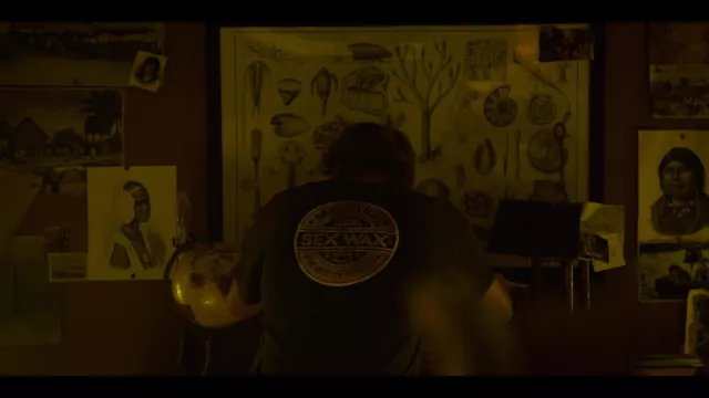Mr. Zog’s Sex Wax T-Shirt worn by JJ Maybank (Rudy Pankow) as seen in Outer Banks (S03E07)