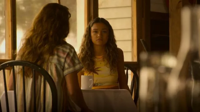 BDG Dazi Top worn by Kiara Carrera (Madison Bailey) as seen in Outer Banks (S03E08)