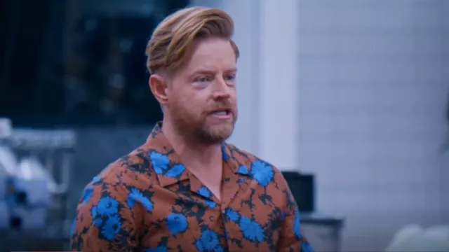 Chemise de camp à fleurs Paul Smith portée par Richard Blais dans Next Level Chef (S01E07)