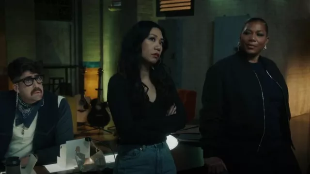 A.L.Q. Jack­son Top worn by Melody 'Mel' Bayani (Liza Lapira) as seen in The Equalizer (S03E09)