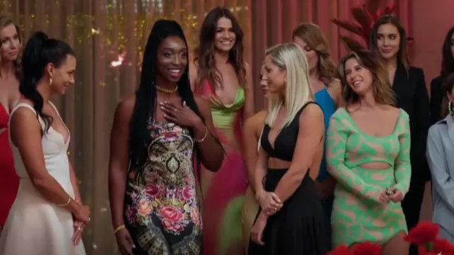 Camilla Bias Slip With Wide Strap Dance With Duende worn by Krystal Thomas as seen in The Bachelor Australia (S10E05)
