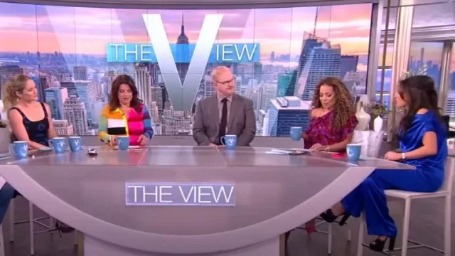 The Sei Wide Leg Trouser worn by Alyssa Farah as seen in The View on  February 27, 2023