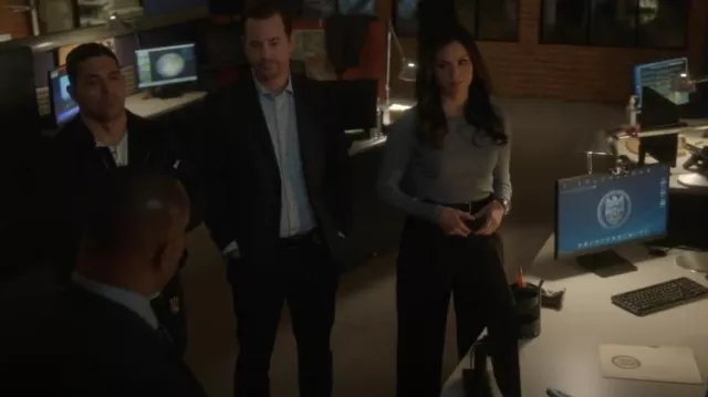 Rag & Bone Helly Wide Leg Twill Pants worn by Jessica Knight (Katrina Law) as seen in NCIS (S20E15)