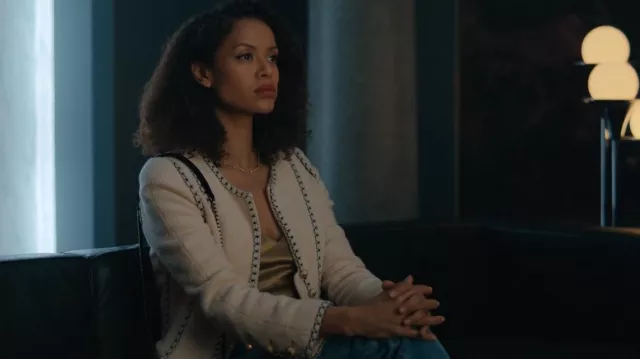 Chanel Parade Jacket worn by Sophie (Gugu Mbatha-Raw) as seen in Surface (S01E07)