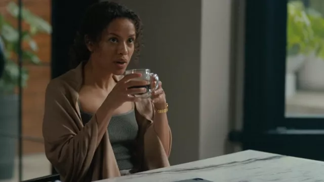 Babaton Sculpt Knit Cami Tank worn by Sophie (Gugu Mbatha-Raw) as seen in Surface (S01E08)