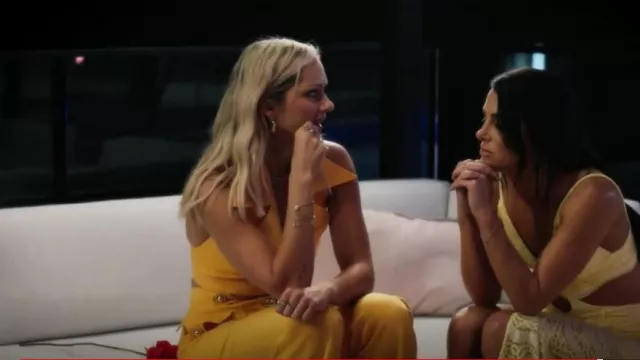 Alice Mccall Air France Pant worn by Lauren Whybird as seen in The Bachelor Australia (S10E09)