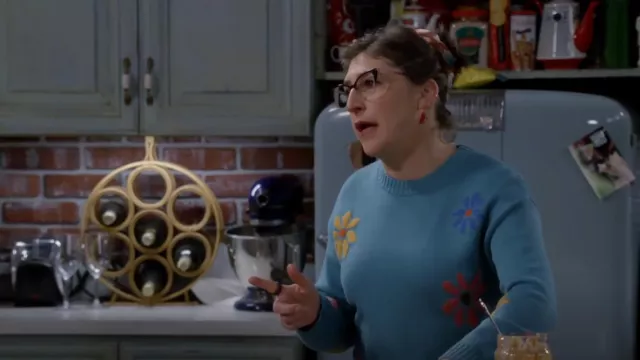 Rails Zoey Sweater worn by Kat (Mayim Bialik) as seen in Call Me Kat (S03E16)