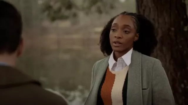 A.L.C. Mar­co Top worn by Faith Mitchell (Iantha Richardson) as seen in Will Trent (S01E08)