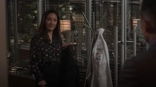 Scotch & Soda Oversized Shirt worn by Dr. Audrey Lim (Christina Chang) as seen in The Good Doctor (S06E12)