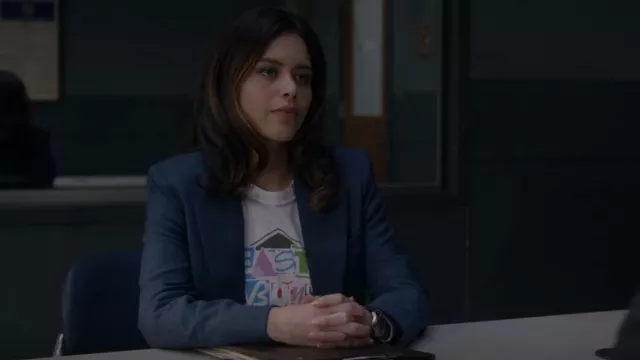 Daydreamer Beast­ie Boys Remix Graph­ic Tee worn by Angela Lopez (Alyssa Diaz) as seen in The Rookie (S05E14)