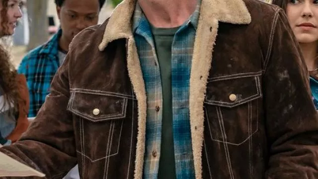Shearling Jacket worn by Colton Landry (Jefferson Brown) in The Way Home TV series (Season 1 Episode 2)