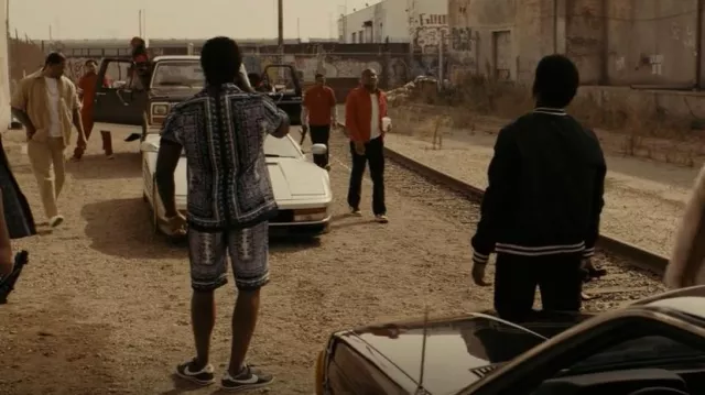 Nike Cortez Sneakers worn by Thaddeus 'Fatback' Barber (Jordan R. Coleman) as seen in Snowfall (S05E03)