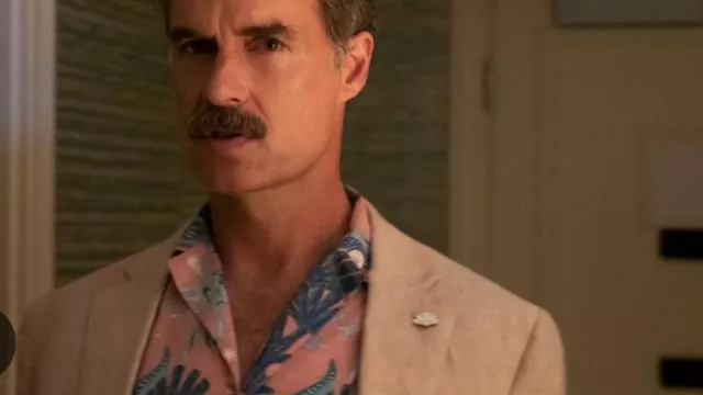 Reyn Spooner Pink Deep Sea Jive Button Up worn by Armond (Murray Bartlett) in The White Lotus outfits (Season 1 Episode 6)
