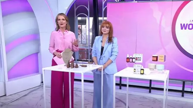 Zimmermann Tama Jacket worn by Samantha Barry as seen in Today on March 8, 2023