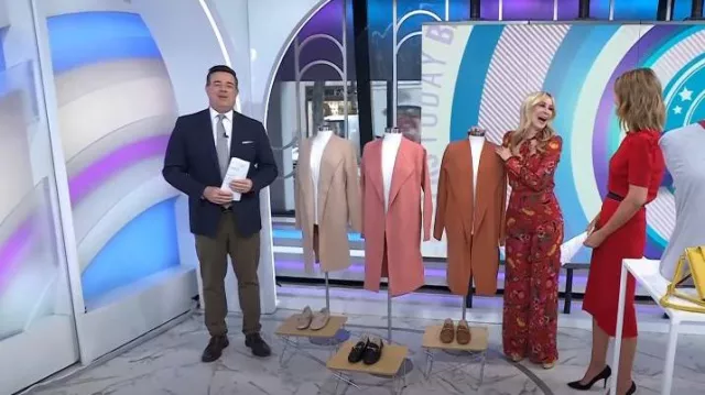 Alexis Imogene Floral Jumpsuit worn by Chassie Post as seen in Today on March 10, 2023