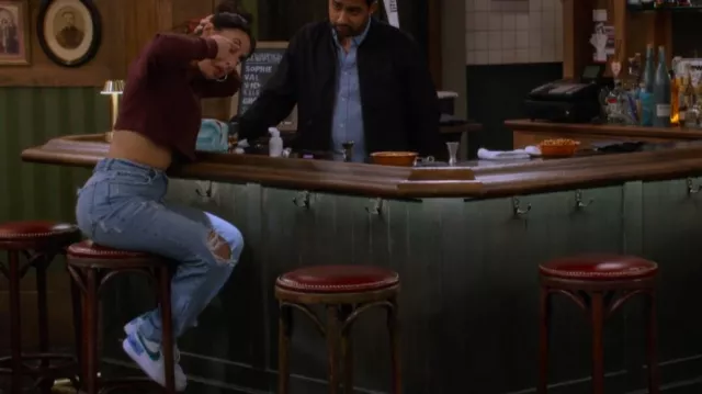 Nike Air Force 1 Shadow Sneakers worn by Valentina (Francia Raisa) as seen in How I Met Your Father (S02E08)