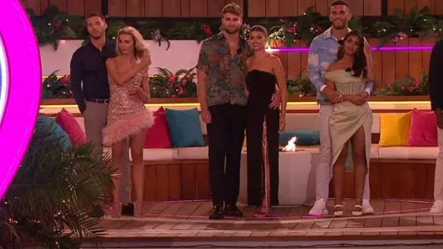 Nadine Merabi Evie Robe portée par Lana Jenkins vue dans Love Island (S09E57)
