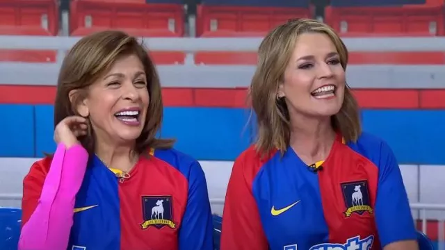 Nike AFC Richmond Stadium Jersey worn by Hoda Kotb as seen in Today on  March 15, 2023
