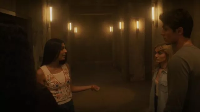 Free People In Bloom Top worn by (Nida Khurshid) as seen in The Winchesters (S01E09)