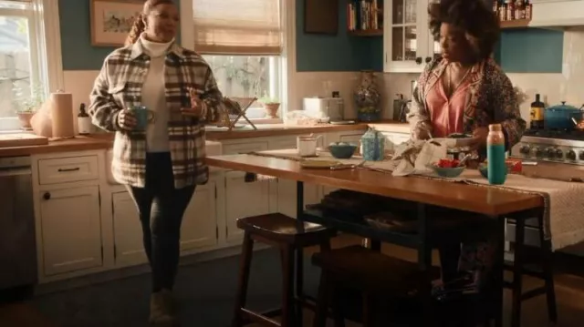 BRUNELLO CUCINELLI Suede Combat Boots worn by as seen Robyn McCall (Queen Latifah) in The Equalizer (S03E12)