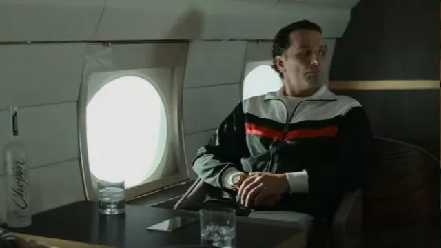 Royal Threads Men's RT Glad Tracksuit Active Track Jacket worn by Junior (Matthew Rhys) as seen in Extrapolations (S01E01)