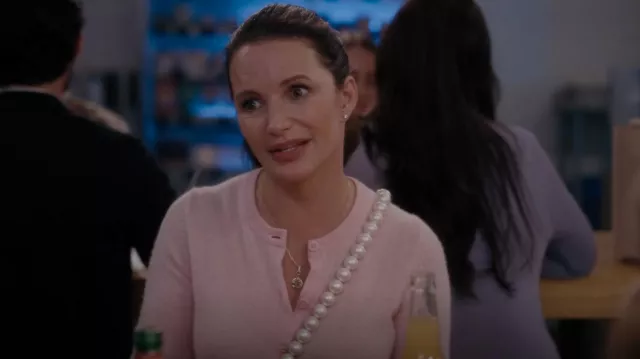 Resilience Baby Medallion worn by Charlotte York (Kristin Davis) as seen in And Just Like That… (S01E08)