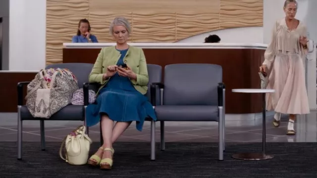 Lisa B Platform Sandals worn by Miranda Hobbes (Cynthia Nixon) as seen in And Just Like That… (S01E05)